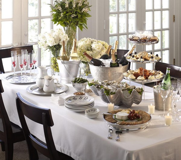 Réglage de la table de fête: comment organiser magnifiquement une table à la maison - photo