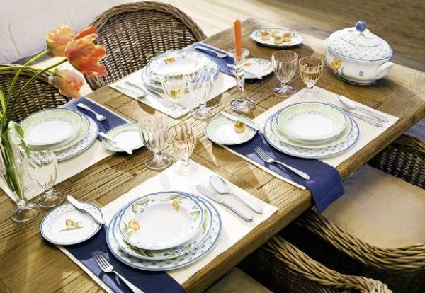 Réglage de la table de fête: comment organiser magnifiquement une table à la maison - photo