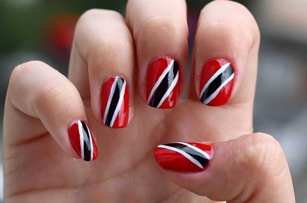 Manicure merah yang indah 2024-2025 - gambar, idea-idea manicure merah