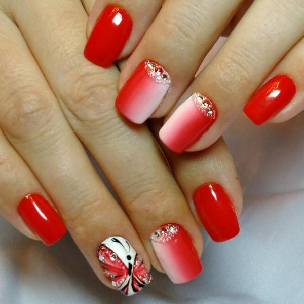 Manicure ombre yang cantik 2024-2025: foto, idea, berita, trend