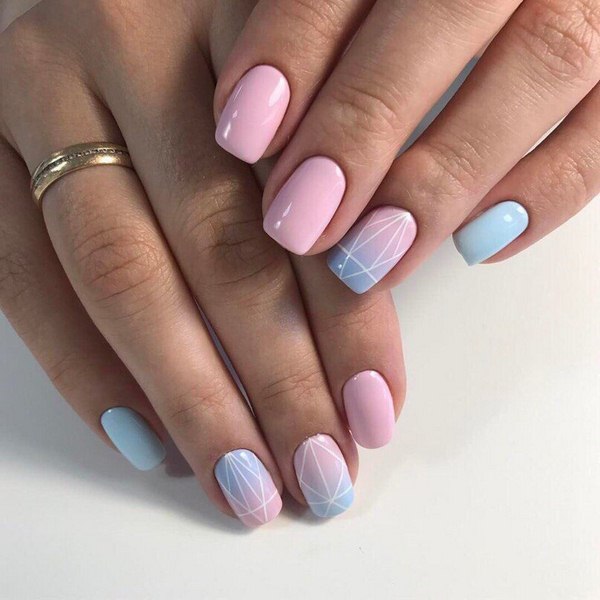 Manicure ombre yang cantik 2024-2025: foto, idea, berita, trend