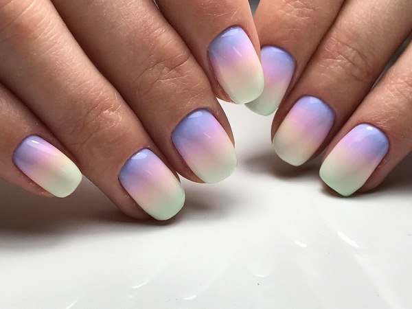 Manicure ombre yang cantik 2024-2025: foto, idea, berita, trend