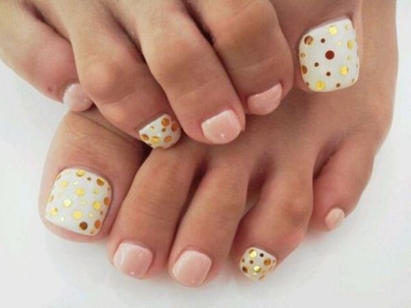 Pedicure indah 2024-2025: Reka bentuk pedikur, berita, trend - gambar