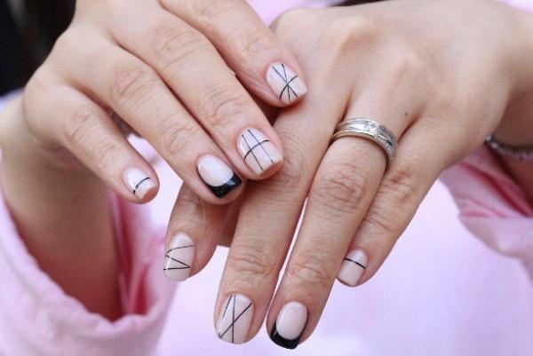 Manicure bergaya dalam gaya minimalism: idea terbaik untuk minicism manicure, trend, foto