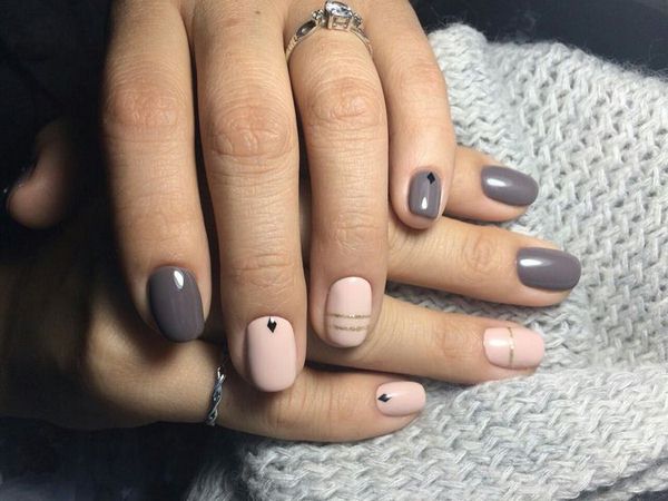 Manicure bergaya dalam gaya minimalism: idea terbaik untuk minicism manicure, trend, foto