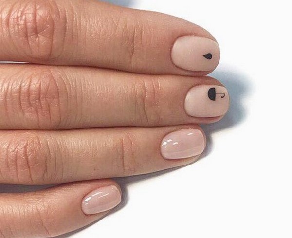 Manicure bergaya dalam gaya minimalism: idea terbaik untuk minicism manicure, trend, foto