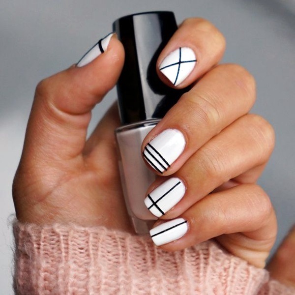 Manicure bergaya dalam gaya minimalism: idea terbaik untuk minicism manicure, trend, foto