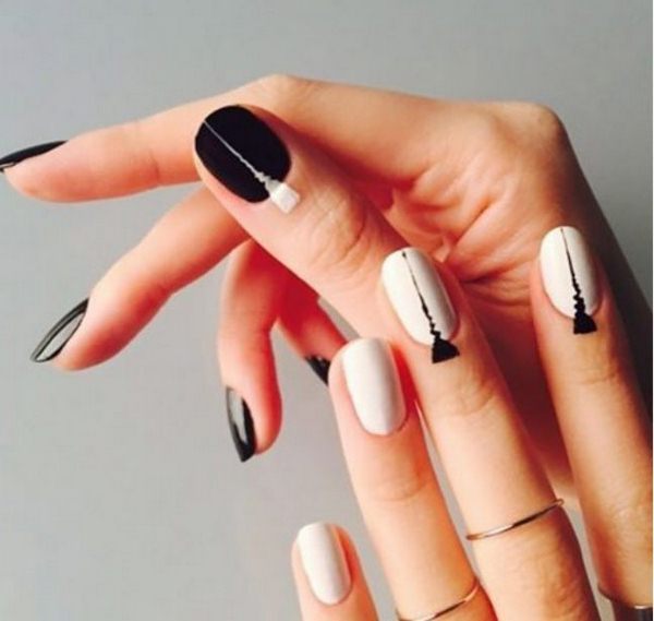 Manicure bergaya dalam gaya minimalism: idea terbaik untuk minicism manicure, trend, foto