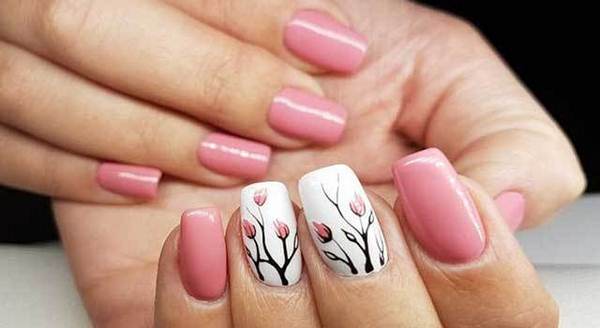 Wspaniały manicure kwiatowy 2024-2025: zdjęcia, pomysły manicure z kwiatami