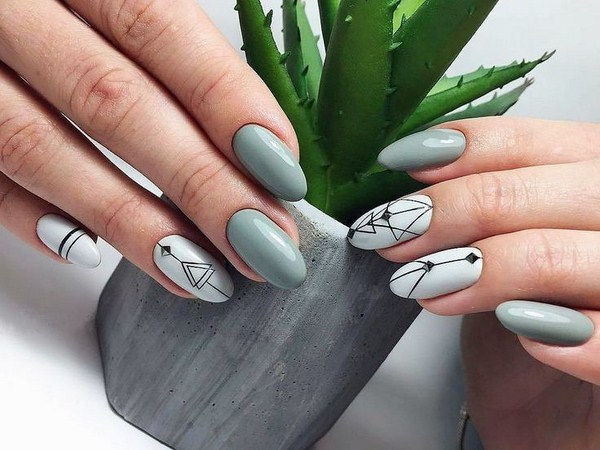 Manicure pejabat bergaya 2024-2025: 50+ gambar idea seni paku dan barang baru