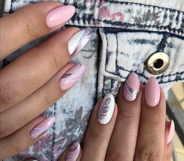 Berita atas gel menggilap manicure 2024-2025: idea-idea foto pengilat gel kuku seni