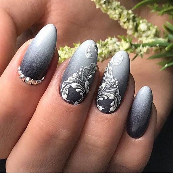 Manicure paling bergaya dengan rhinestones: idea hebat dan gambar berwarna musim 2024-2025