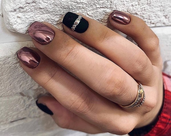 Idea bergaya untuk reka bentuk manicure dengan gosok 2024-2025 - item dan trend baru