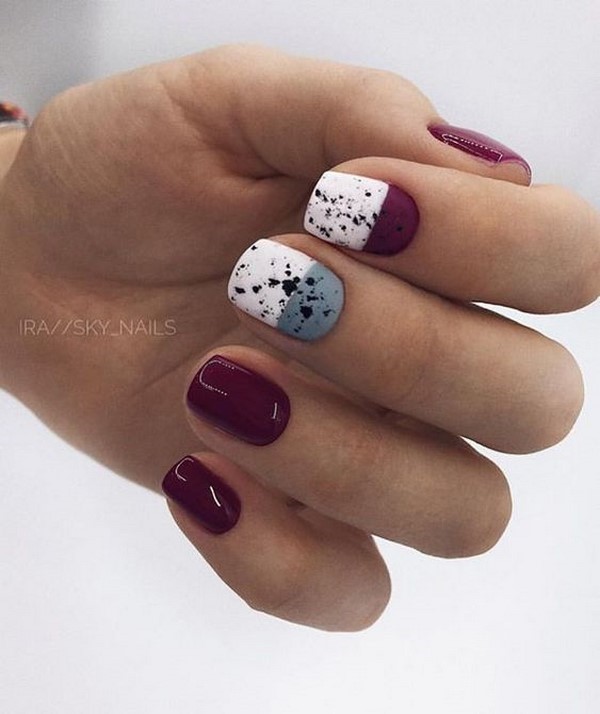 Manicure cantik untuk kuku pendek 2024-2025: idea-idea gambar manicure untuk kuku pendek