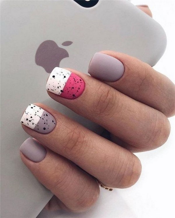 Manicure cantik untuk kuku pendek 2024-2025: idea-idea gambar manicure untuk kuku pendek