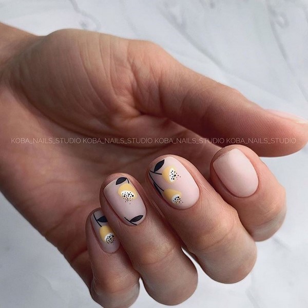 Manicure cantik untuk kuku pendek 2024-2025: idea-idea gambar manicure untuk kuku pendek