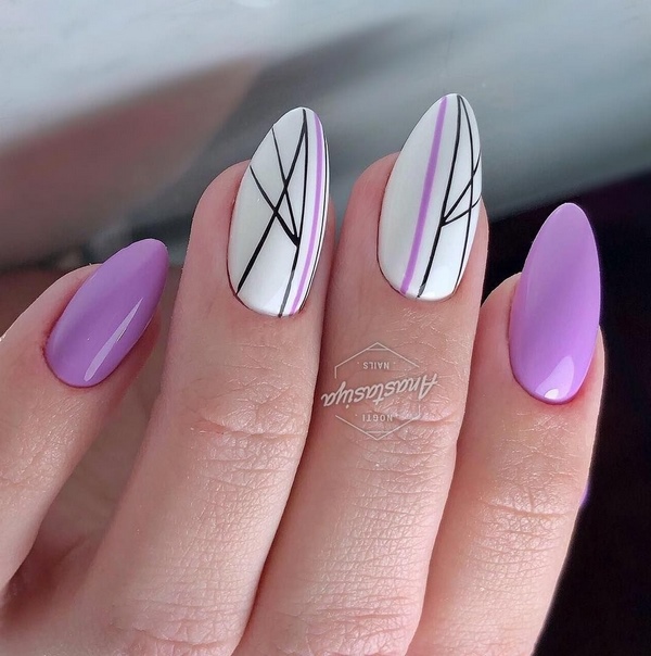 Idea baru untuk geometri manicure 2024-2025 - 10 produk rekaan kuku baru