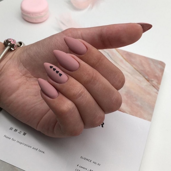 Manicure sederhana paling indah 2024-2025 - contoh baru reka bentuk kuku sederhana