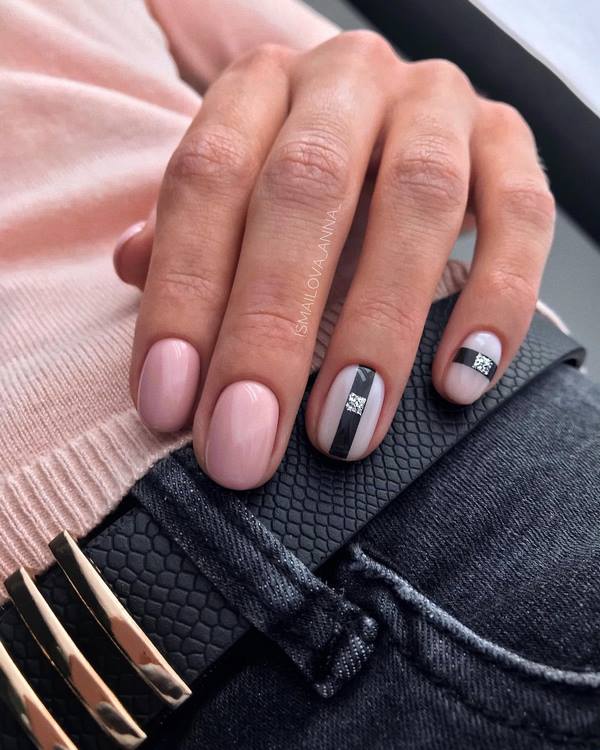 Manicure yang paling indah 2024-2025 - contoh baru reka bentuk kuku mudah