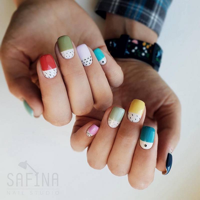 Imej manicure baru untuk musim panas tahun 2024 - trend utama dan trend dalam foto