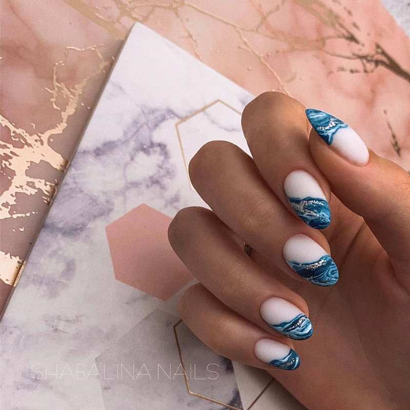 Imej manicure baru untuk musim panas tahun 2024 - trend utama dan trend dalam foto