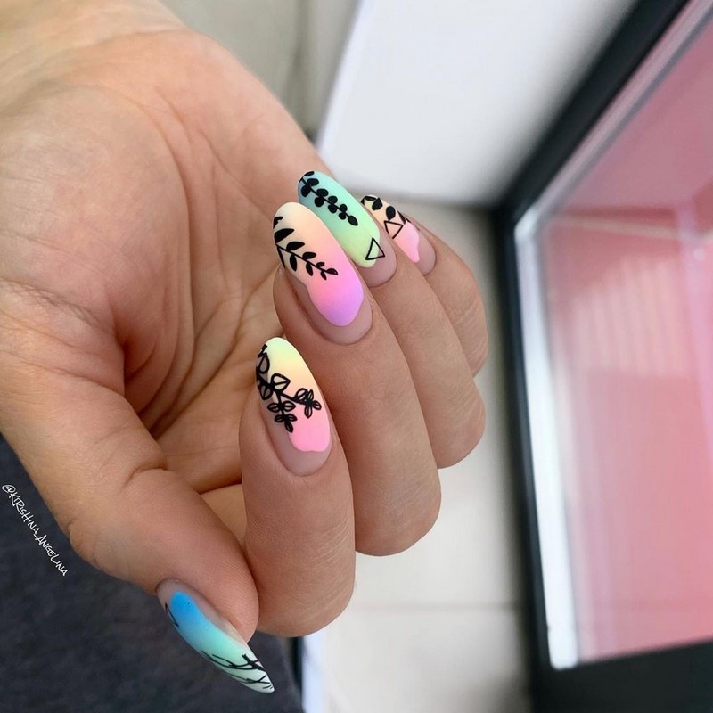 Imej manicure baru untuk musim panas tahun 2024 - trend utama dan trend dalam foto