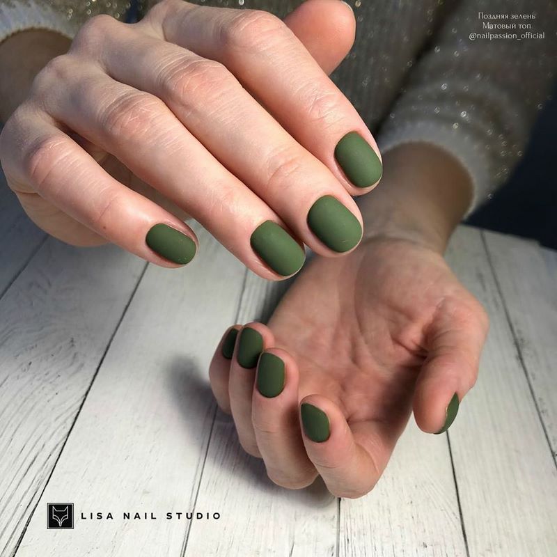 Manicure matte bergaya 2024-2025: foto, berita, idea-idea manicure matte