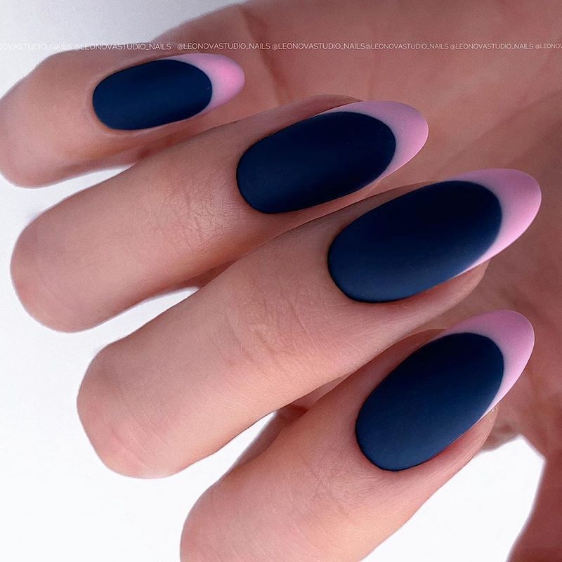 Manicure matte bergaya 2024-2025: foto, berita, idea-idea manicure matte